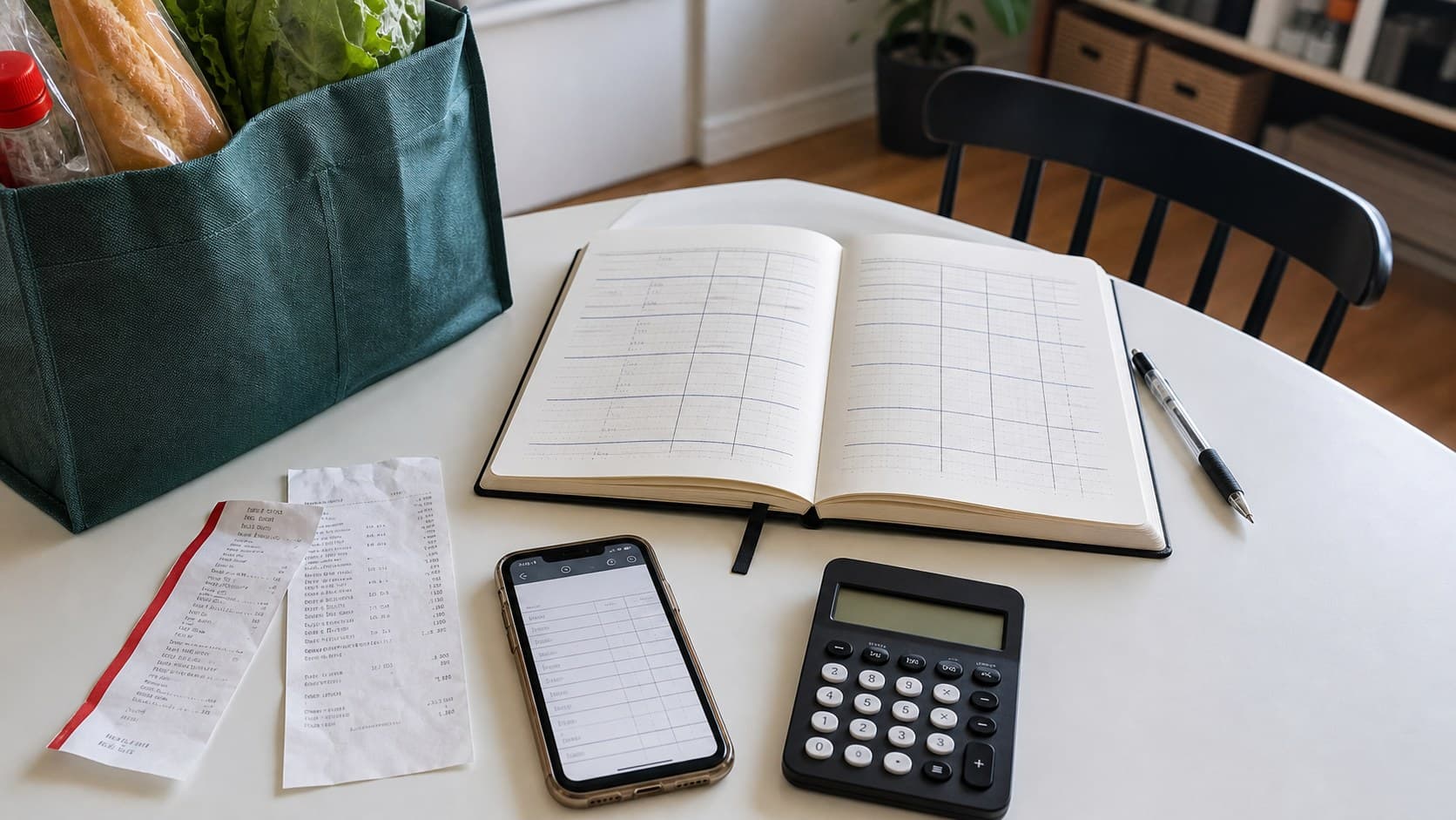 Notebook grocery price tracker