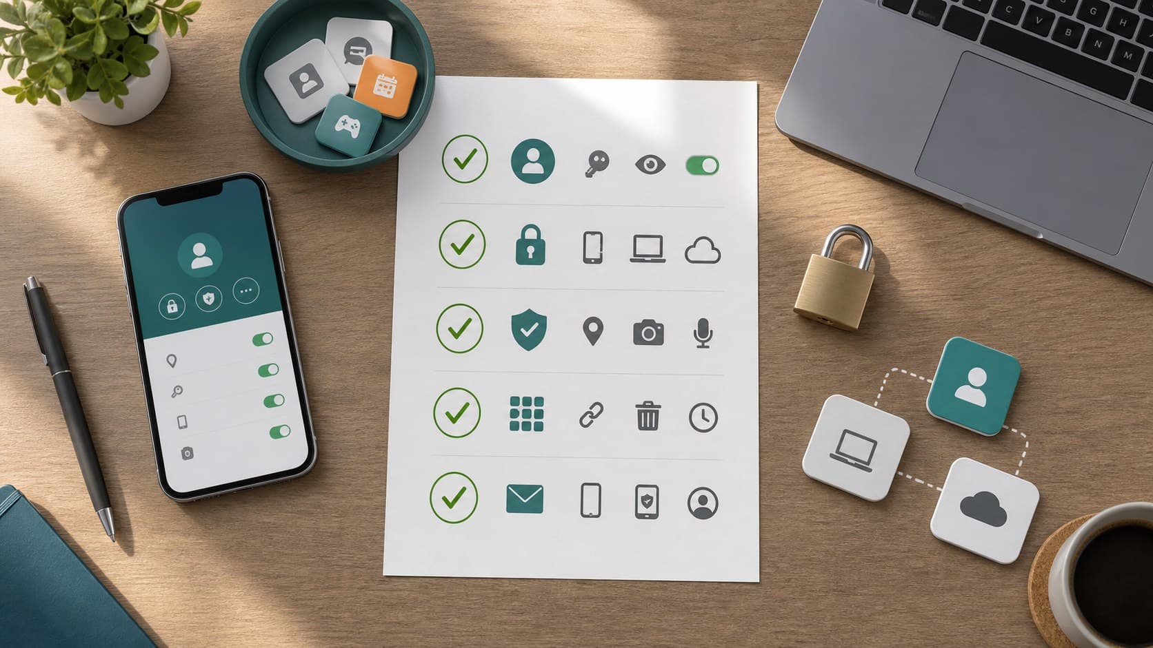 Privacy audit checklist desk